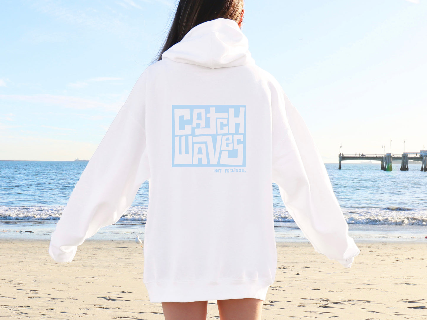 catch waves hoodie