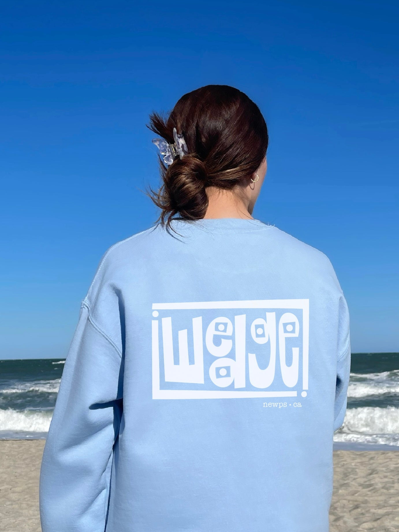 wedge crewneck